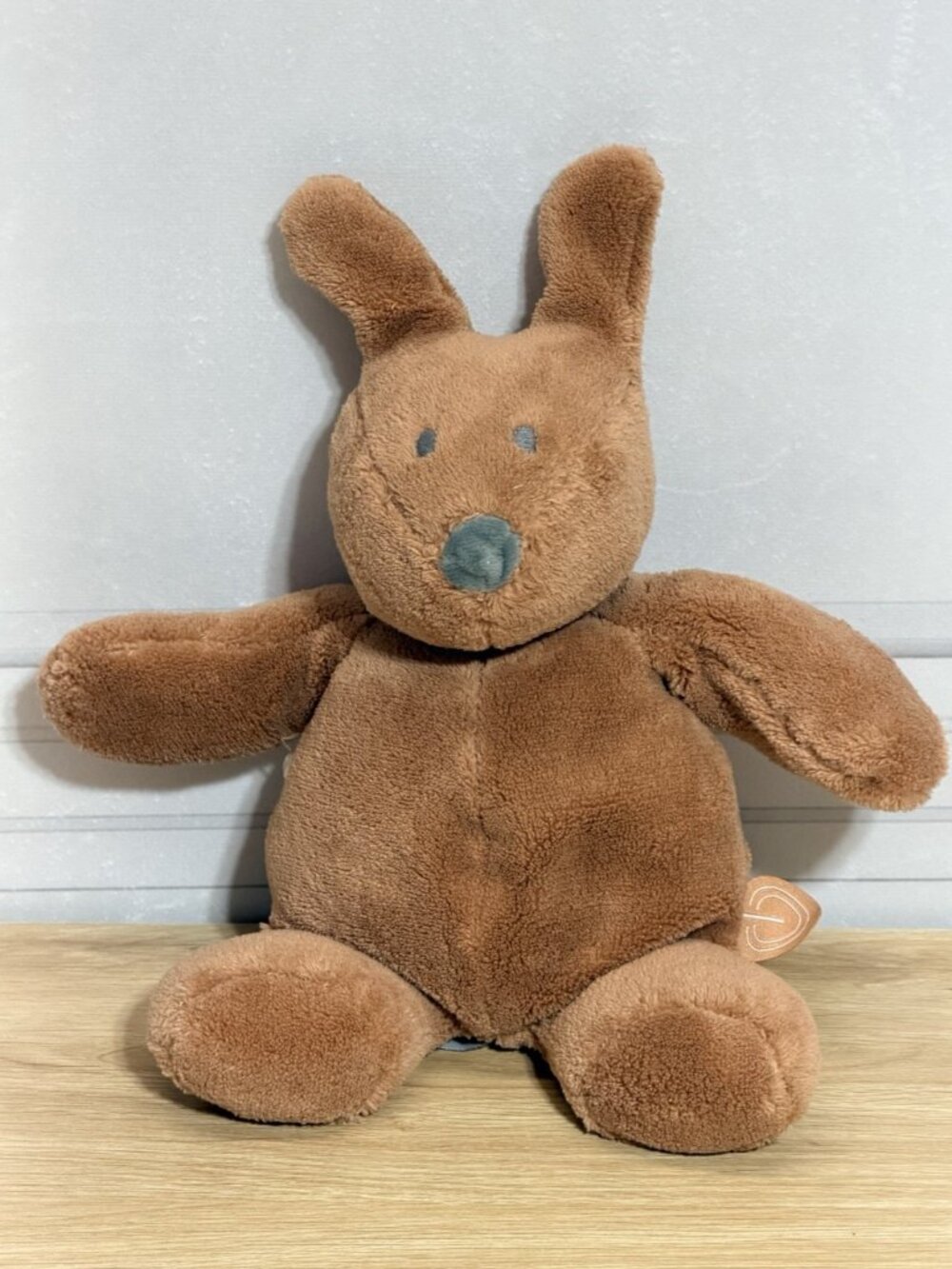 Bonnie Bunny Rabbit Nattou Baby Plush Brown Stuffed Animal